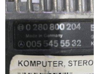Блок управления двигателя 0055455532, 0280800204   Mercedes-Benz 190 W201