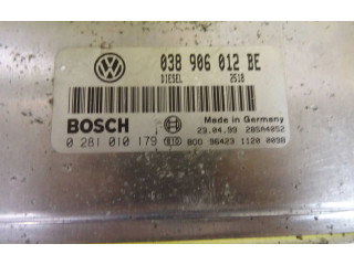 Блок управления двигателя 038906012BE, 0281010179   Volkswagen Lupo