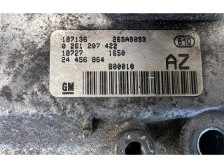 Блок управления двигателя 24456864, 0261207422   Opel Agila A