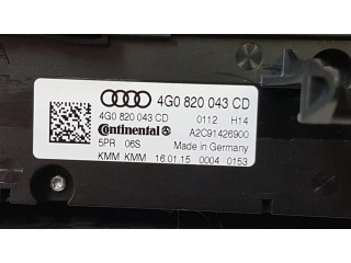 Блок управления климат-контролем 4G0820043CD, A2C91426900   Audi A6 S6 C7 4G