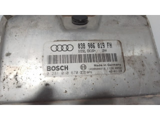 Блок управления двигателя 038906019FH, 0281010670   Audi A3 S3 8L