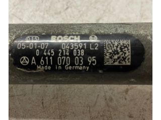 Vstřikovací lišta A6110700395, A6110780449   Mercedes-Benz C W203     