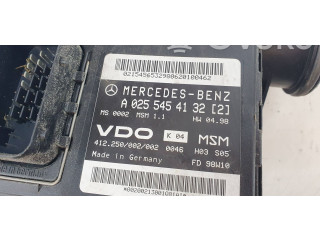 Řídící jednotka 0255454132   Mercedes-Benz A W168 1997