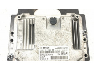 Блок управления двигателя 9666975480, 0281013329   Citroen Berlingo