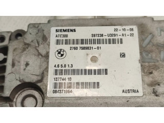Блок управления редуктора коробки передач (раздатки) 7589831   BMW 3 E92 E93