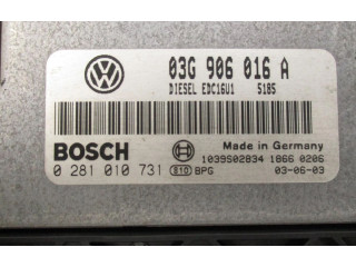 Блок управления двигателем Блок управления 03G906016A   Volkswagen Touran I