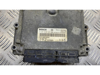 Блок управления двигателя 55185364, 0281010337   Fiat Stilo
