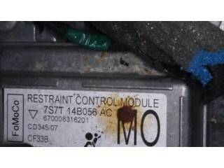 Блок подушек безопасности 7S7T14B056AC, 0285010157   Ford Mondeo MK IV