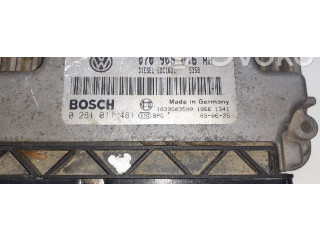 Řídící jednotka 070906016AA, 0281011481   Volkswagen Touareg I 2003