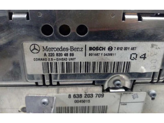 Турбина Радио/ проигрыватель CD/DVD / навигация Mercedes-Benz S W220  A2208204889, A2208204889         