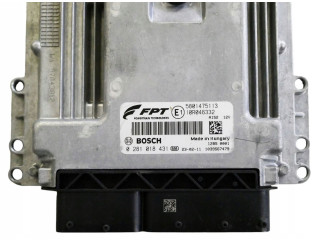 Блок управления двигателя 5801475113, 0281018431   Fiat Fiorino