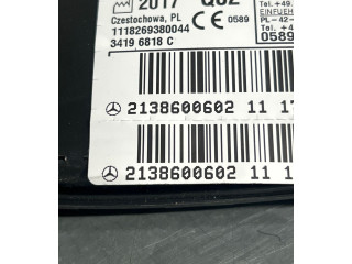 Подушка безопасности в сиденье 2138600602, 34196818C   Mercedes-Benz GLC X253 C253