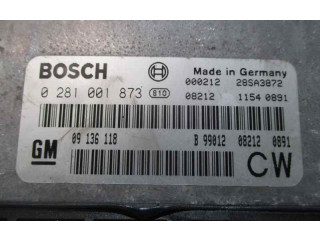 Řídící jednotka 09136118, 0281001873   Opel Vectra B 2000