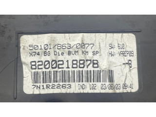 Панель приборов 8200218878, 7N1R2263   Renault Laguna II       