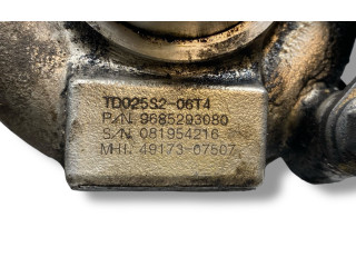  Турбина Peugeot Partner  TD025S206T4, 081954216   для двигателя 9HW (DV6BTED4)      