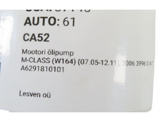Čerpadlo oleje A6291810101, A6291810101   Mercedes-Benz ML W164   OM 629.912