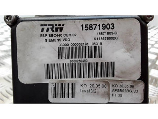 Jednotka ABS 15871903, 9660250480   Citroen C6 2006