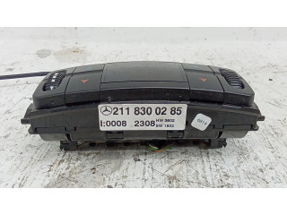 Блок управления климат-контролем 2118300285   Mercedes-Benz CLS C219