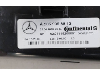 Блок управления климат-контролем A2059058813, A2C1115200001   Mercedes-Benz C W205