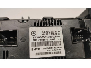 Модуль блока управления кондиционером A2129008711   Mercedes-Benz E C207 W207