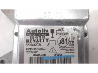 Блок подушек безопасности 605487800, 8200412024A   Renault Espace -  Grand espace IV