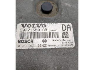 Řídící jednotka 30771550, 0281012103   Volvo S60 2005