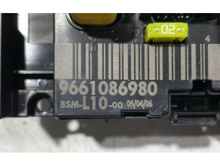 Pojistková skříňka Řídící jednotka BSM 9661086980, 9661086980   Peugeot 207 2007