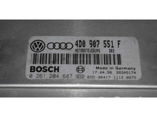 Блок управления двигателя 4D0907551F   Audi A6 S6 C5 4B