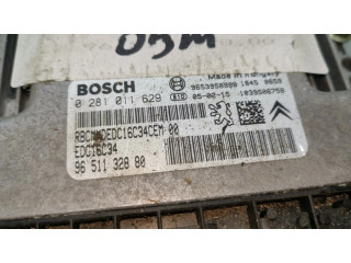 Řídící jednotka 0281011629, 9651132880   Citroen C4 I 2006