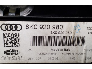 Панель приборов 8K0920980   Audi A4 S4 B8 8K       