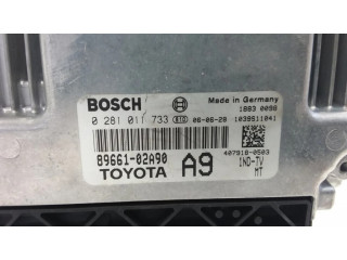 Řídící jednotka 0281011733, 8966102A90   Toyota Corolla E120 E130 2005