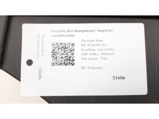   Pojistková skříňka 1645400624, 1645400782   Mercedes-Benz ML W164 2009