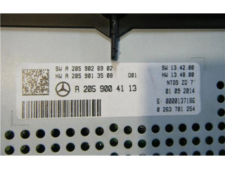 Дисплей    A2059004113, A2059026902   Mercedes-Benz C W205