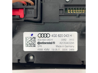 Блок управления климат-контролем 4G0820043H, A2C53400296   Audi A6 S6 C7 4G