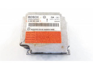Блок подушек безопасности 0028208126, 0285001546   Mercedes-Benz S W220