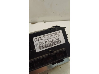 Блок управления климат-контролем 8E0820043, 0275838   Audi A4 S4 B6 8E 8H