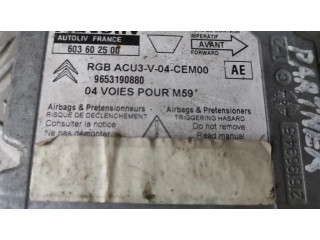 Блок подушек безопасности 9653190880, 603602500   Citroen Berlingo