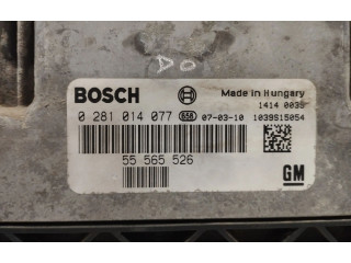 Řídící jednotka 55565526, 0281014077   Saab 9-3 Ver2 2008