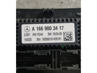Блок управления климат-контролем A1669003417   MercedesBenz GLE (W166 - C292)