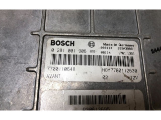 Řídící jednotka 7700110648, 0281001906   Volvo S40, V40 2000