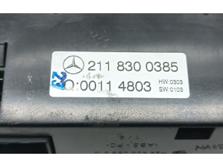 Блок управления климат-контролем A2118300385, H24400055010   Mercedes-Benz E W211