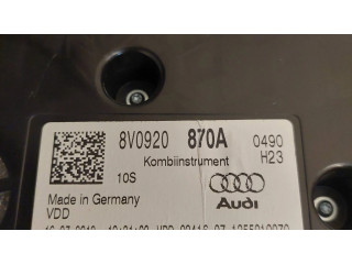 Панель приборов 8V0920870A, VDD0241607   Audi A3 S3 8V       