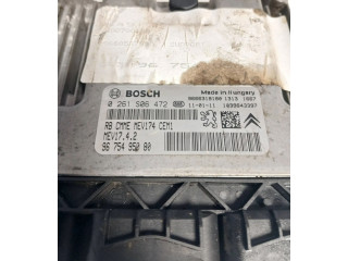 Řídící jednotka 9675495080, 9666319180   Peugeot 3008 I 2010