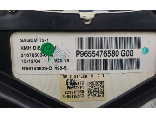 Přístrojová deska  Peugeot 307 2005 9655476580  