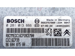 Řídící jednotka 9664487580, 9663757980   Citroen C-Crosser 2010