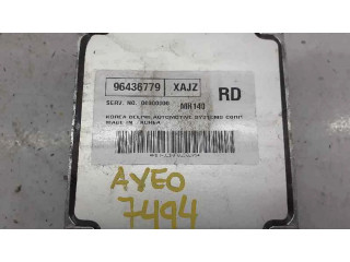 Блок управления двигателя 96436779, E3-A5-12-4   Chevrolet Aveo