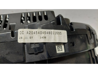 Přístrojová deska  Mercedes-Benz C W204 2008 A2045402211, A2044422221  