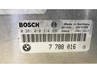 Řídící jednotka 7788016, 0281010314   BMW 5 E39 2000