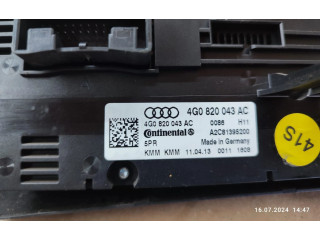 Блок управления климат-контролем 4G0820043AC   Audi A6 S6 C7 4G
