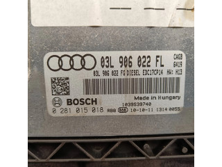 Блок управления двигателя 03L906022FL, 03L906022FG   Audi A6 S6 C6 4F